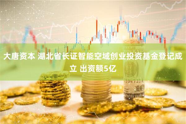 大唐资本 湖北省长证智能空域创业投资基金登记成立 出资额5亿