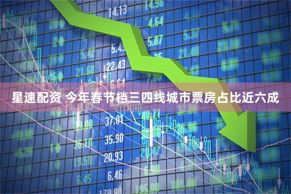 星速配资 今年春节档三四线城市票房占比近六成