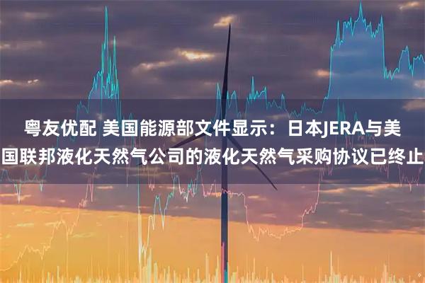 粤友优配 美国能源部文件显示：日本JERA与美国联邦液化天然气公司的液化天然气采购协议已终止